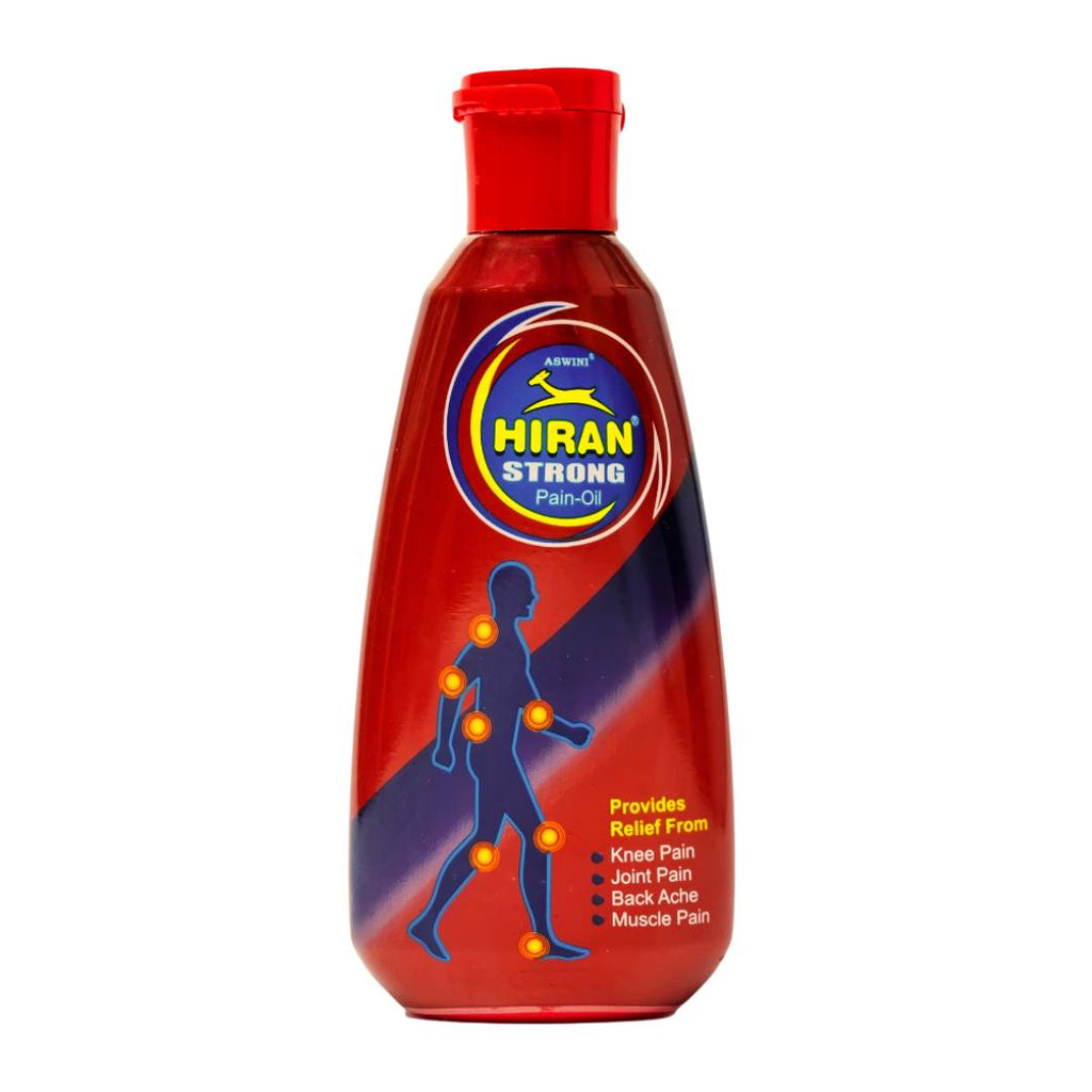 Hiran Pain Relief Oil 80 Ml - Relief in less than 3 minutes - Bigger Packs