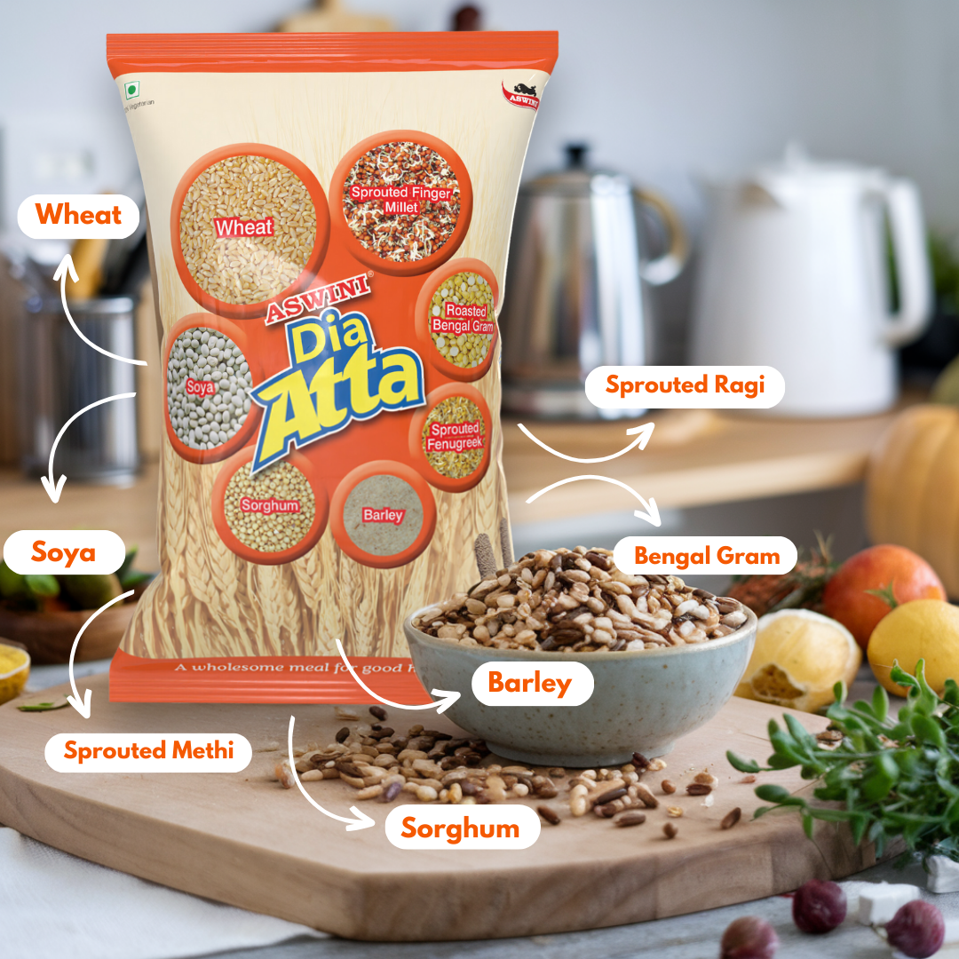 Aswini Dia Multigrain Atta