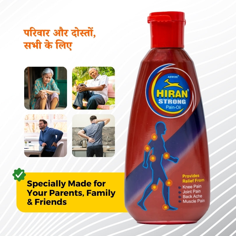 Hiran Pain Relief Oil - Relief in minutes - Bulk Discounts