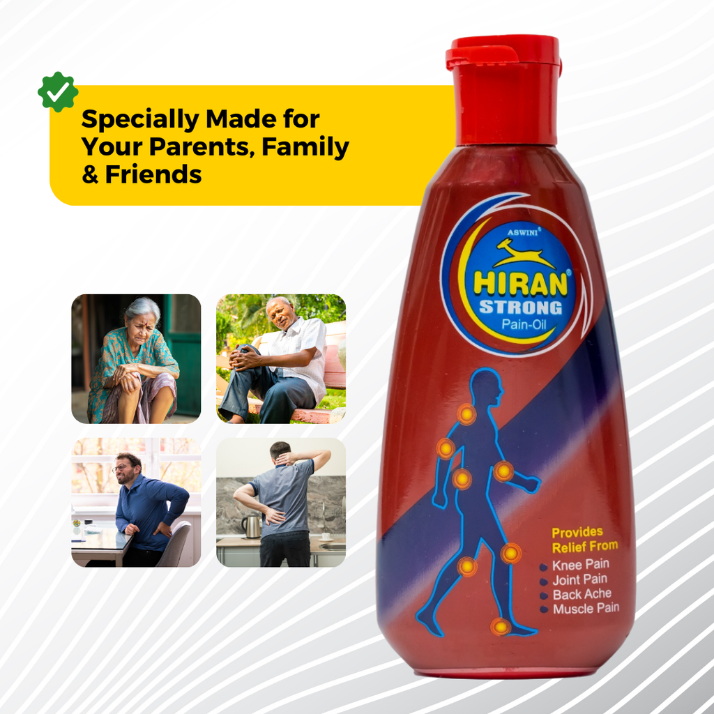 Hiran Pain Relief Oil - Relief in 3 minutes
