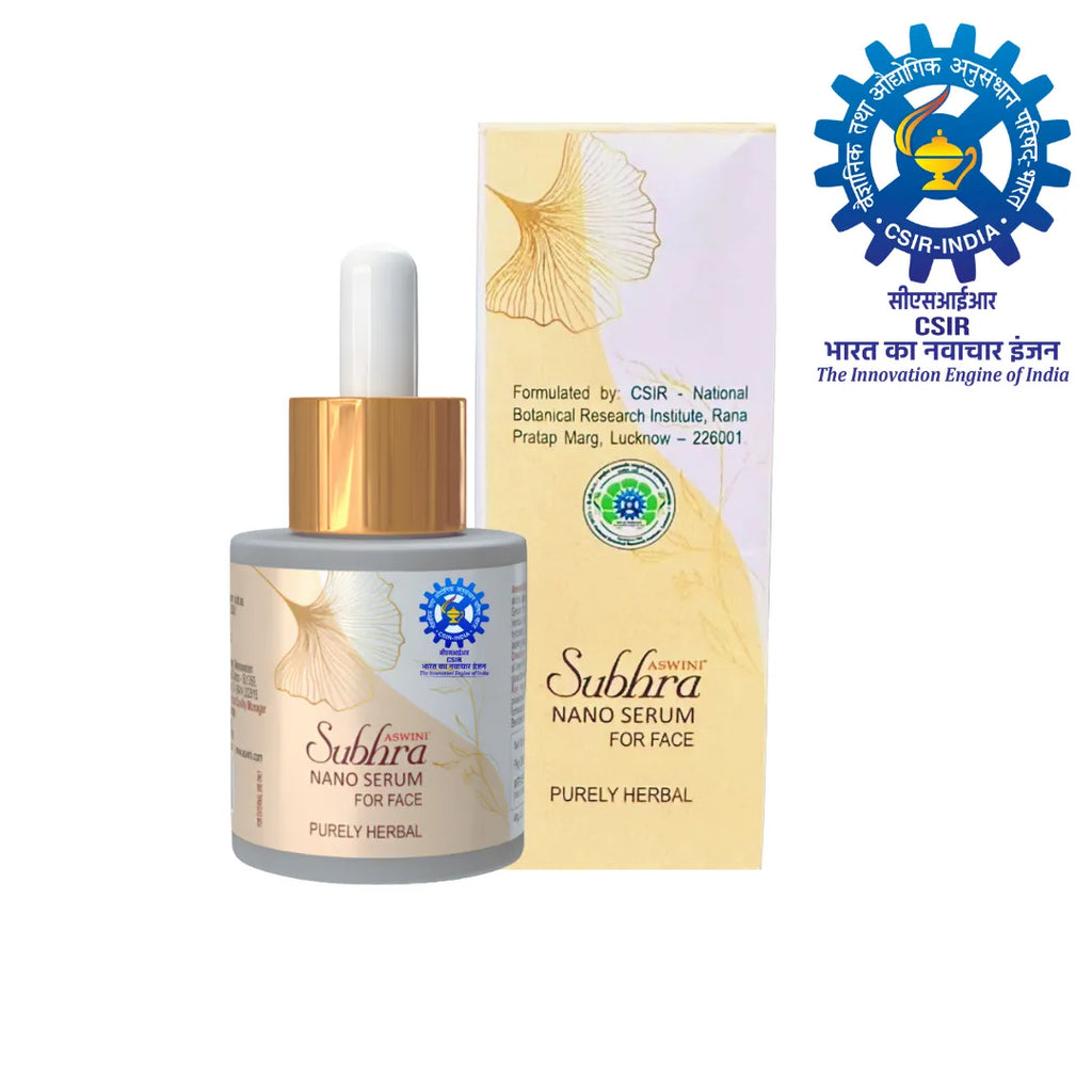 Aswini Subhra Nano Serum for Face - Developed by CSIR-NBRI