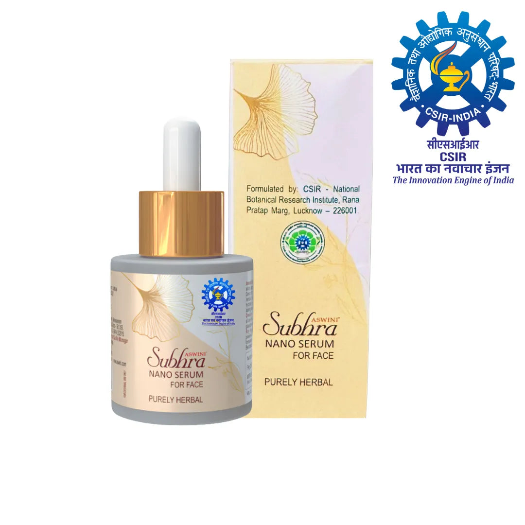 Aswini Subhra Nano Serum for Face - Developed by CSIR-NBRI